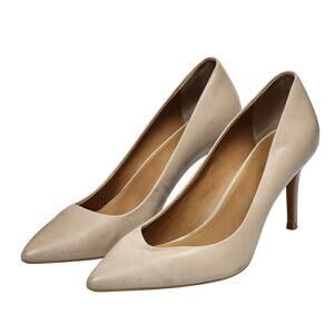 Calvin Klein 9.5 Cream Pointed Toe Heels